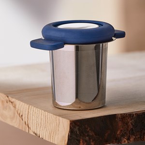 Filtre à thé bleu pour mug